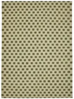 Söküntü Yeşil Modern Dizayn Yün El Dokuma Kilim-248x342