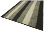 Söküntü Siyah Çizgili Yün El Dokuma Kilim-263x343 - Görsel 3