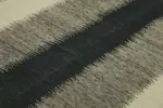 Söküntü Siyah Çizgili Yün El Dokuma Kilim-263x343 - Görsel 5