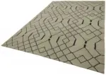 Söküntü Bej Geometrik Yün El Dokuma Kilim-248x362 - Görsel 3