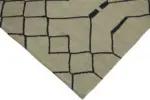 Söküntü Bej Geometrik Yün El Dokuma Kilim-248x362 - Görsel 4