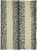 Söküntü Mavi Çizgili Yün El Dokuma Kilim-247x332