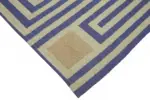 Söküntü Mor Çizgili Yün El Dokuma Kilim-250x356 - Görsel 4