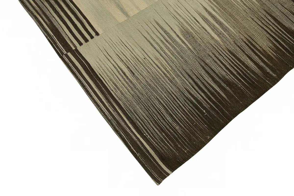 Söküntü Multi Çizgili Yün El Dokuma Kilim-256x288 - Görsel 4