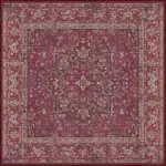 Calle Göbekli Bordo Polyester ve Pamuklu Yıkanılabilir Kaydırmaz Taban Dijital Baskı Halı - Görsel 5