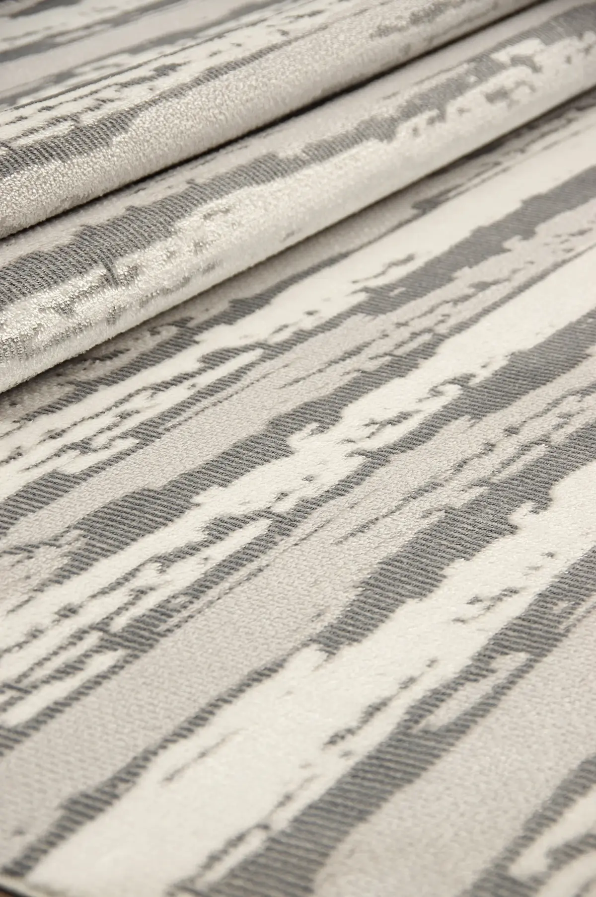 Forges  Modern Bej Polyester Makine Halısı - Görsel 4