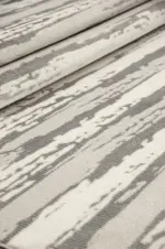 Forges  Modern Bej Polyester Makine Halısı - Görsel 4