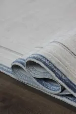 Hanbury Çerçeveli Krem Akrilik Makine Halısı - Görsel 6