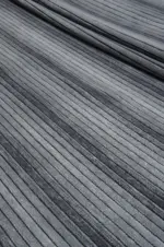 Milton Modern Gri Yıkanabilir Polyester/Pamuk Makine Halısı - Görsel 6