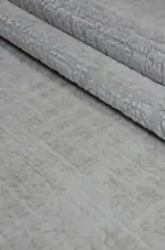 Cento Modern Krem Akrilik Makine Halısı - Görsel 7