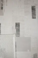 Racale Modern Krem Akrilik Makine Halısı - Görsel 5