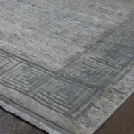 Lobbes Çerçeveli Bej Polyester Makine Halısı