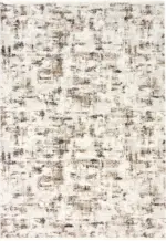 None Modern Krem Polyester Makine Halısı