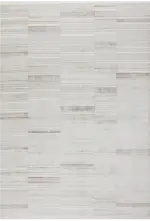 Antrie Modern Krem Polyester Makine Halısı