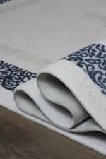 Dawley Çerçeveli Krem Akrilik Makine Halısı - Görsel 6