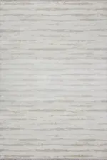 Nismes Modern Krem Polyester Makine Halısı