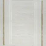 Hart Çerçeveli Krem Vizon Çizgili Akrilik Makine Halısı