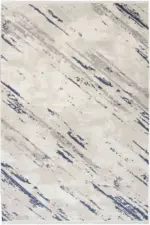 Burton Modern Gri Akrilik Makine Halısı