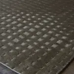 Compton Modern Kahverengi Polyester Makine Halısı