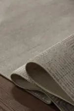 Dion Modern Krem Gri Desenli Polyester Makine Halısı - Görsel 6