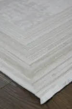 Norton Çerçeveli Krem Akrilik Makine Halısı - Görsel 2