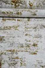 Gare Modern Krem Polyester Makine Halısı - Görsel 5