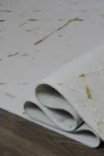 Kelsall Modern Krem Akrilik Makine Halısı - Görsel 6