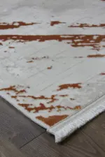 Gendt Modern Krem Akrilik Makine Halısı - Görsel 2