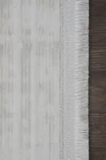 Aradeo Modern Krem Akrilik Makine Halısı - Görsel 3