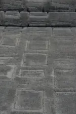 Downey Modern Gri Polyester Makine Halısı - Görsel 5