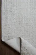 Cento Modern Krem Akrilik Makine Halısı - Görsel 4