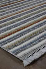 Lomita Modern Karışık Renkli Polyester Makine Halısı - Görsel 2