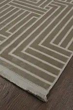 Maglie Modern Vizon Akrilik Makine Halısı - Görsel 2