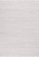 Magno Geometrik Beyaz Polyester Kaydırmaz Taban Makine Halısı