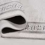 Forano Çerçeveli Gri Akrilik Makine Halısı - Görsel 4