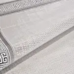 Forano Çerçeveli Gri Akrilik Makine Halısı - Görsel 5