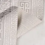 Blera Çerçeveli Krem Akrilik Makine Halısı - Görsel 3