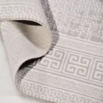 Blera Çerçeveli Krem Akrilik Makine Halısı - Görsel 4