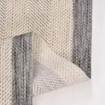 Sovana Modern Bej Pamuk ve Polip Kaydırmaz Taban Makine Halısı - Görsel 3