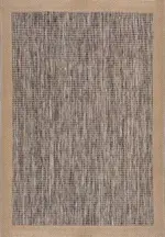 Fabro Modern Kahverengi Pamuk ve Polip Kaydırmaz Taban Makine Halısı