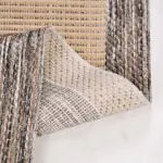 Rosia Modern Krem Pamuk ve Polip Kaydırmaz Taban Makine Halısı - Görsel 3