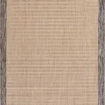 Rosia Modern Krem Pamuk ve Polip Kaydırmaz Taban Makine Halısı