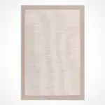 Elsa Modern Bej Pamuk ve Polip Kaydırmaz Taban Makine Halısı - Görsel 2