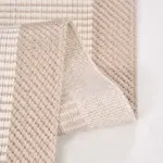 Elsa Modern Bej Pamuk ve Polip Kaydırmaz Taban Makine Halısı - Görsel 3