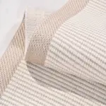 Elsa Modern Bej Pamuk ve Polip Kaydırmaz Taban Makine Halısı - Görsel 5