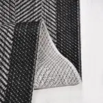 Stagno Modern Gri Pamuk ve Polip Kaydırmaz Taban Makine Halısı - Görsel 3