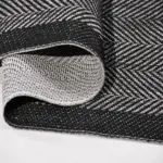 Stagno Modern Gri Pamuk ve Polip Kaydırmaz Taban Makine Halısı - Görsel 4