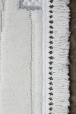 Bouce Modern Krem Polyester Makine Halısı - Görsel 3
