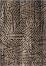 Prat Modern Gold Polyester ve Pamuklu Yıkanabilir Kaydırmaz Taban Dijital Baskı Halı