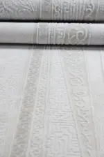 Elst Çerçeveli Bej Akrilik Makine Halısı - Görsel 5